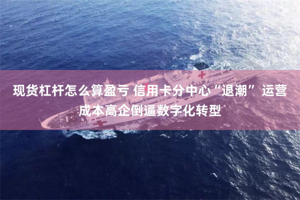 现货杠杆怎么算盈亏 信用卡分中心“退潮” 运营成本高企倒逼数字化转型